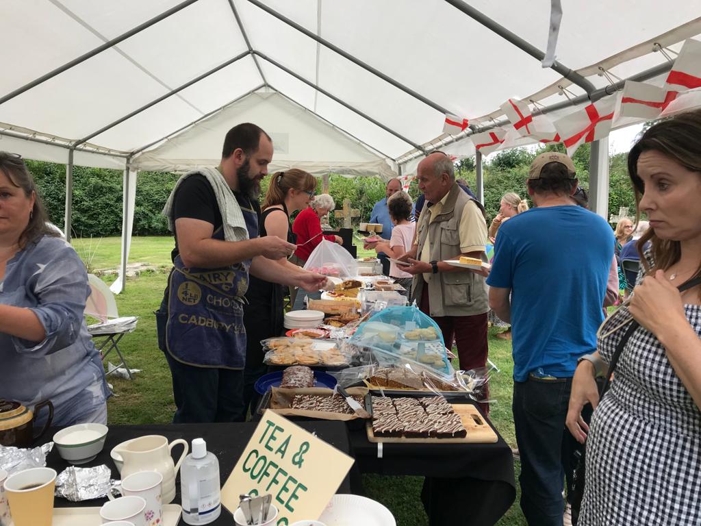 Refreshments at Isle Brewers Fete 2021